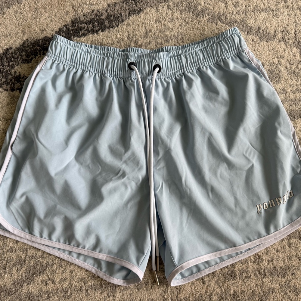 YoungLA Men’s Sky Blue Shorts